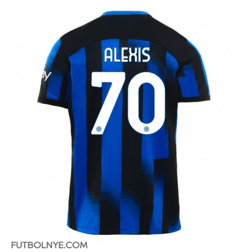 Camiseta Inter Milan Alexis Sanchez #70 Primera Equipación 2023-24 manga corta